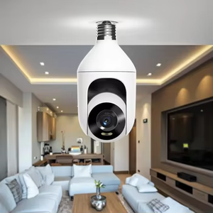 Full HD 1080p Inalámbrico LED PTZ IP Bombilla Cámara Visión nocturna Gran angular Audio bidireccional F2 Tipo de bombilla Cámara de vigilancia Datos en la nube - Product Image 3