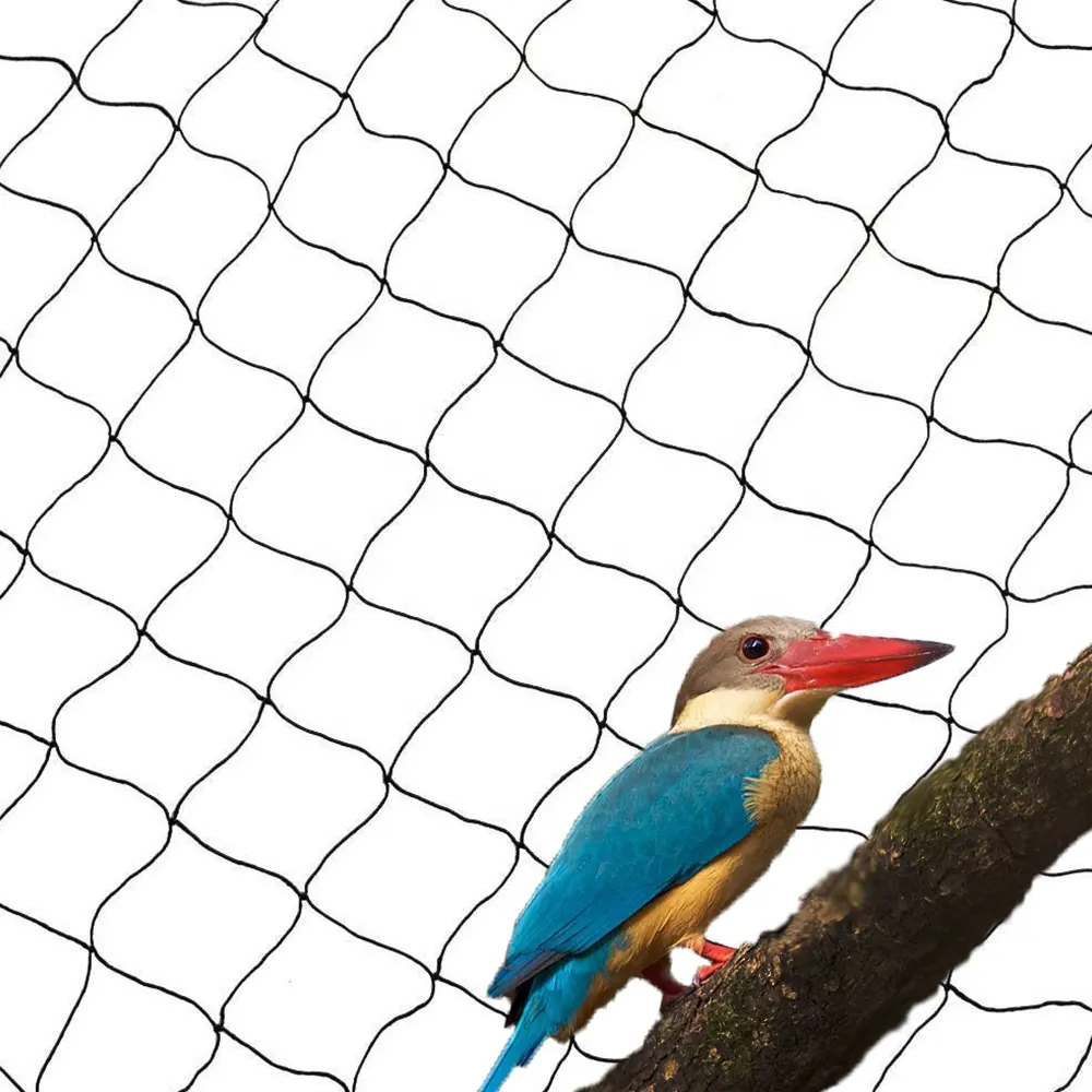 Rede anti-pássaro de nylon, rede anti-pássaros