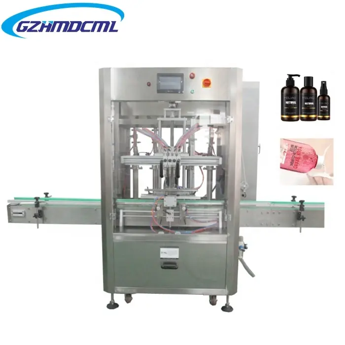 Máquina de llenado de botellas de champú y jabón líquido/equipo/línea de producción