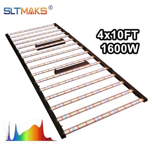 Sltmaks โคมไฟ LED ปลูกต้นไม้พับได้ขนาดใหญ่4x8 4x10 1000 W 1200W 1500W 1600W ไฟ LED เติบโตเต็มสเปกตรัมพร้อมไฟ16bar 15บาร์ - Product Image 1