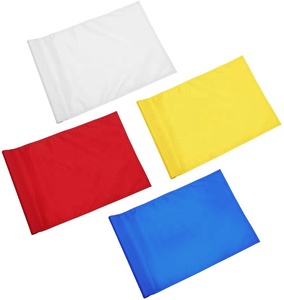 गोल्फ झंडे कस्टम पाठ्यक्रम झंडा 420D नायलॉन हरे रंग डालने अभ्यास गोल्फ कोर्स के लिए झंडा ड्राइविंग रेंज - Product Image 5