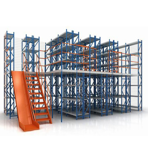 Estantería de piso de varios niveles, diseñador de estantería, almacén - Product Image 1