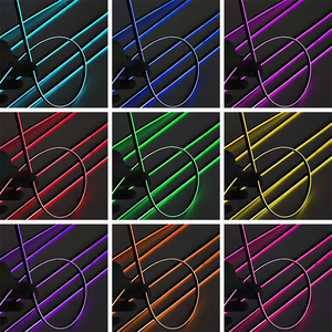 แอป RGB ไฟ LED สีแบบไร้สาย18ใน1เพื่อควบคุมแสงที่อยู่รอบๆภายในรถ - Product Image 3