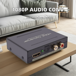 高清1080P视频分路器和转换器，带音频提取器SPDIF L/R光输入和光音频转换器 - Product Image 4