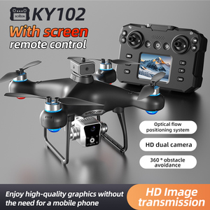 KY102迷你无人机4k双高清摄像机光流定位红外避障遥控四轴飞行器玩具礼品 - Product Image 3