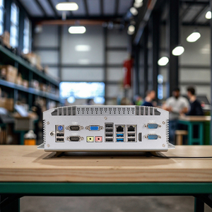 6ta generación I5/i7 Core I3/i5/i7 Mini diagnóstico de vehículos integrado sin ventilador Industrial PC Dual NIC 1920x1080 procesador Intel
