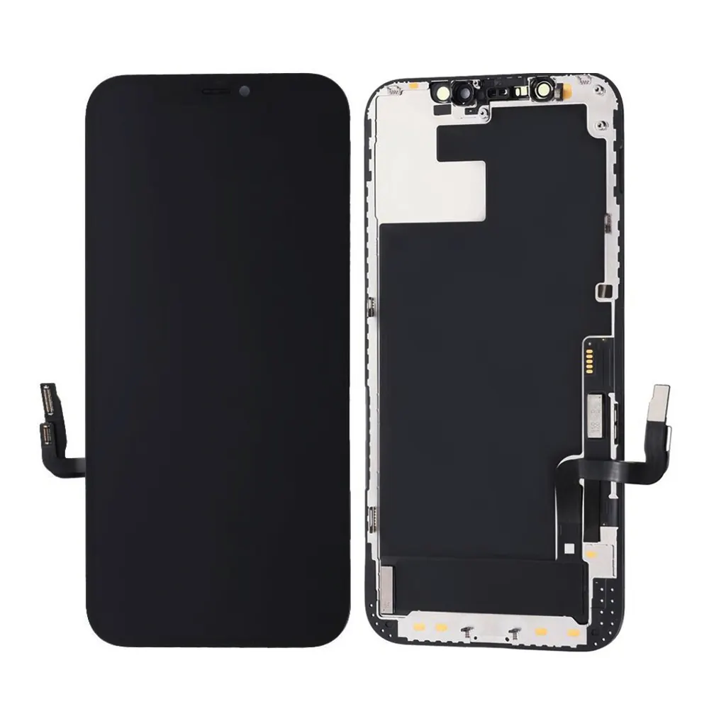 Oem lcd/oled para celular iphone 12/13 pro, display touch digitalizador de tela para substituição, para iphone 12 13 pro max