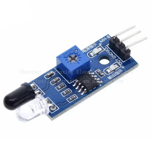 Módulo de Sensor de evitación de obstáculos infrarrojo fotoeléctrico reflectante Robot de coche inteligente DIY de 3 pines