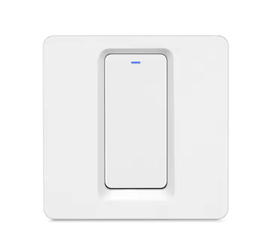 图雅智能双模块墙壁开关WIFI + 蓝牙适用于英国/欧盟轻松安装无中性线10A电流240v工作 - Product Image 1