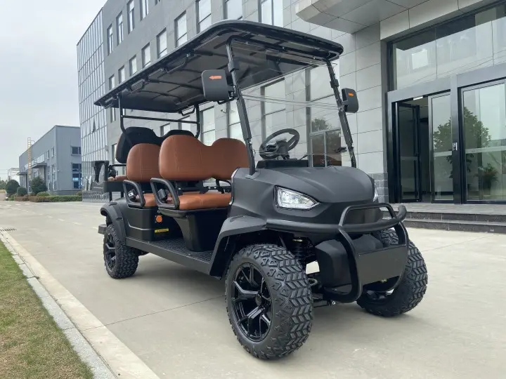 Best Choice Electric Golf Cart 2023 New Modle Style Hunting Car Sightseeing Bus Club Cart