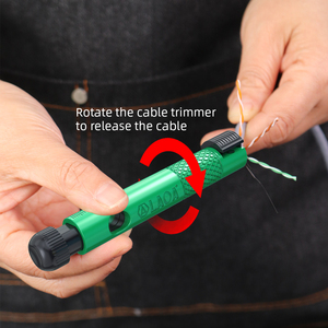 LAOA Pen Type Category 5/6/7/8 <strong>Ethernet</strong> Cable Stripper Cable Straightener Router Computer <strong>Network</strong> Cable Installation Tool - Product Image 2