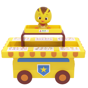 Trong nhà trẻ em Thiên Đường gà đội theo dõi bảng khối xây dựng khối lắp ráp đá cẩm thạch bảng trò chơi thông minh - Product Image 1