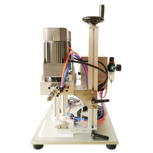 Tappatrice pneumatica per bottiglie rotative di Design durevole per piccole imprese - Product Image 5