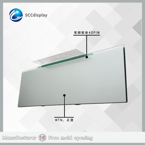 SJXDGW002 Benutzer definiertes HTN-Segment-Anzeige modul Langlebiger 7-Monochrom-LCD-Bildschirm für vielseitige Anwendungen Preis - Product Image 2
