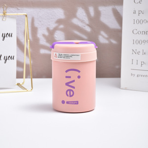420ml 316 Stainless Steel Tumbler Thermo Coffee Mug Drinkware Vacuum Insulated Mug Cute Kids Water Bottles