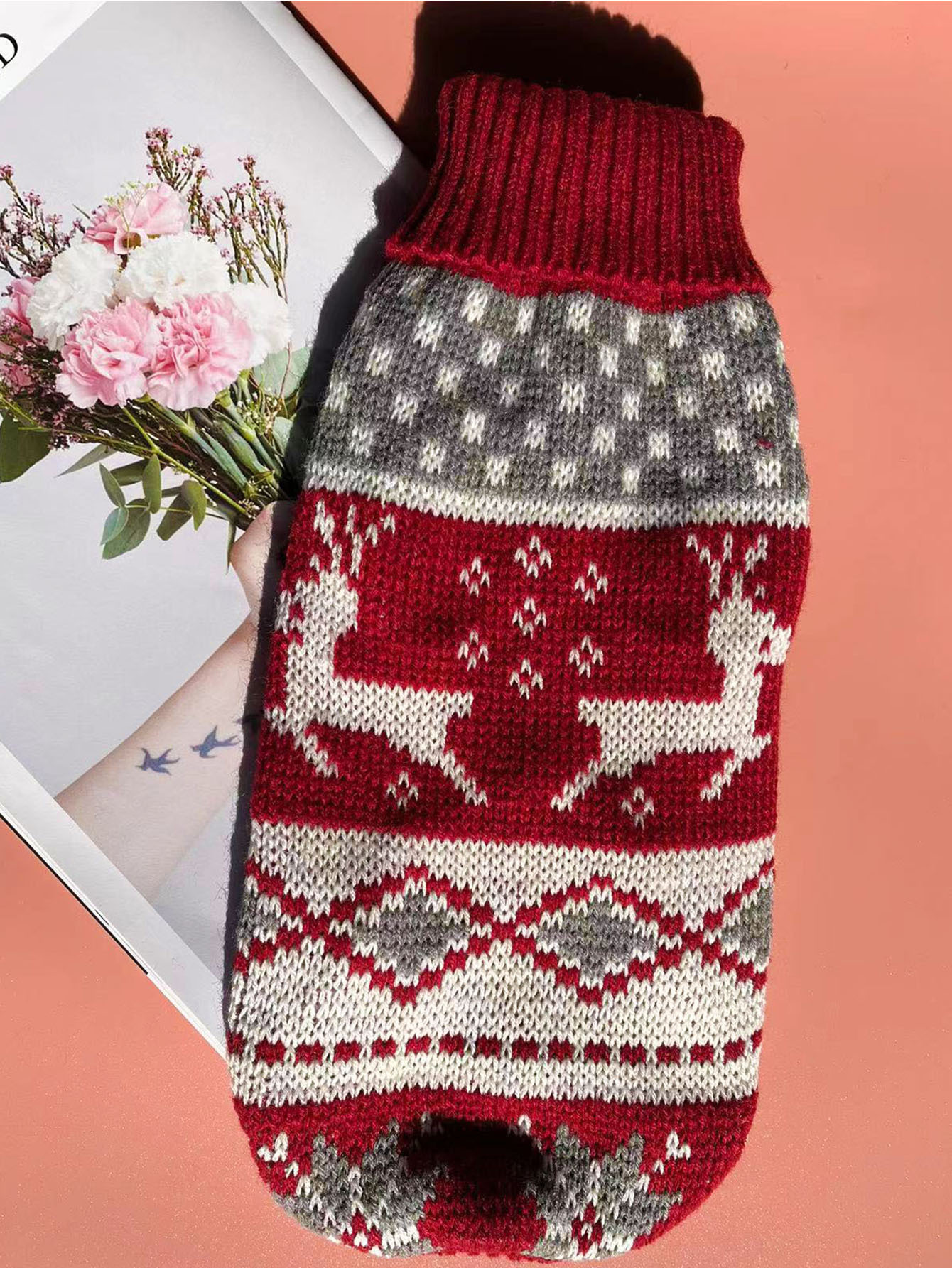 Red Christmas Reindeer