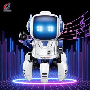 Chengji robot bambini giocattoli rc illuminazione del suono programmazione musica danza multifunzione wireless robot con telecomando