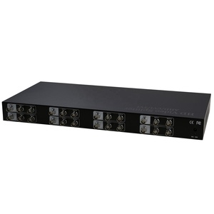 8 <strong>Input</strong> 16 <strong>Output</strong> Cctv <strong>BNC</strong> Video Splitter Box Coaxial Distributor Amplifier for Video Monitoring System CCTV Security Camera - Product Image 1