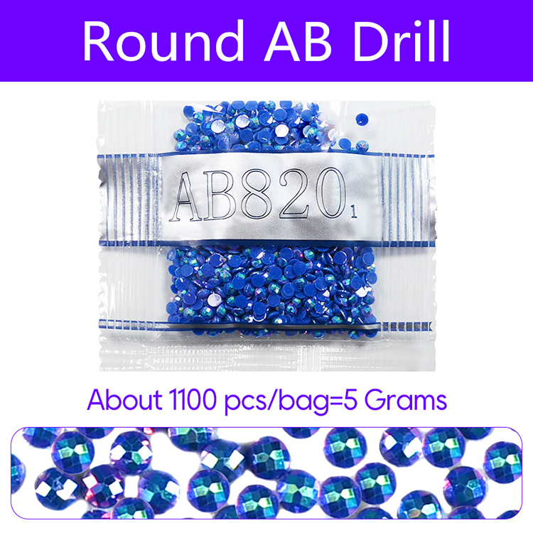 Round AB Drill - Big Bag