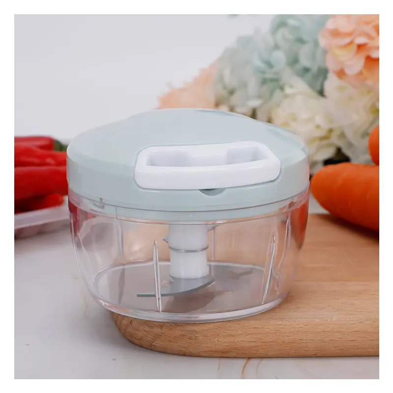 Groothandel Mini Speedy Babyvoeding Chopper Handleiding Hand Pull Ui Knoflook Groente Cutter