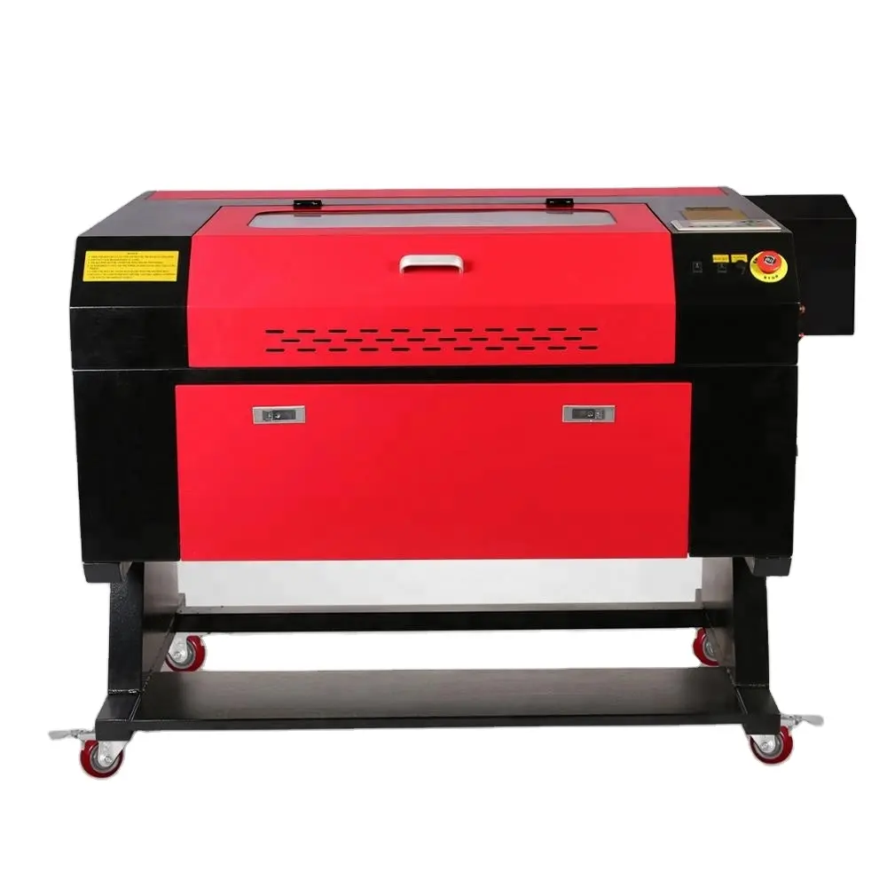 Máquina cortadora de grabado láser CO2, cortador de obra de arte de alta calidad, 80w, 700x500mm