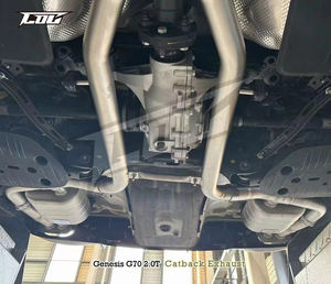 COC Performance Race Catback Auspuff anlage für <span class=keywords><strong>Genesis</strong></span> G70 2.0T 2022 Edelstahl Valve tronic Auto Auspuffrohr Schall dämpfer - Product Image 5