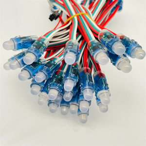 <strong>LED</strong> <strong>Pixels</strong> Ws2811 12mm <strong>LED</strong> Exposed <strong>Light</strong> <strong>String</strong> <strong>Pixel</strong> <strong>Light</strong> Programmable RGB <strong>Pixel</strong> Navidad De Luz <strong>LED</strong> <strong>String</strong> Con SPI Control - Product Image 6