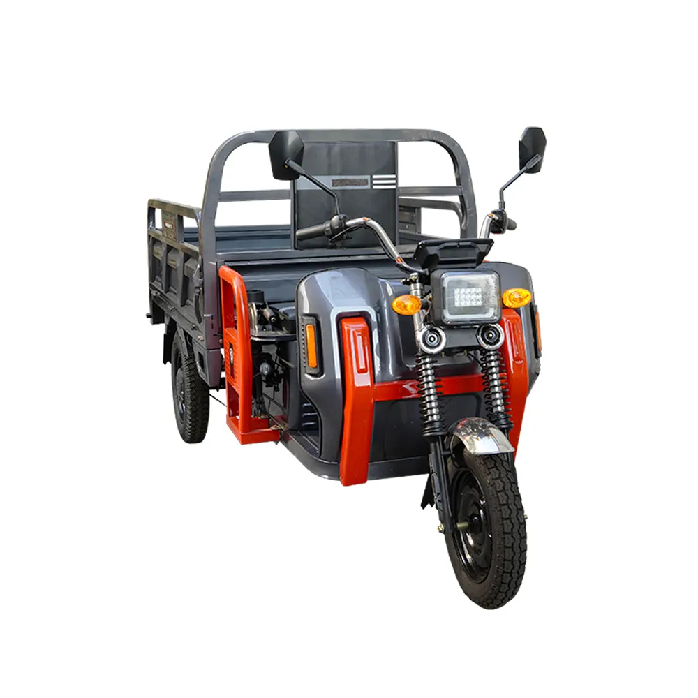 ЕС 1000 Вт небольшой Электрический Грузовой Трехколесный мотоцикл Самосвал Для Взрослых пассажирских грузов