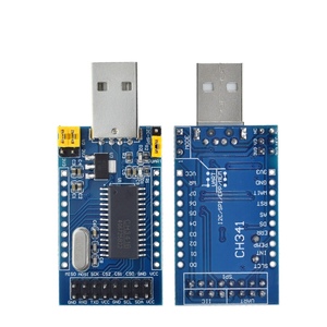 TZT-programador USB a UART, convertidor de puerto paralelo, módulo de placa de luz indicadora de funcionamiento a bordo, CH341A, IIC SPI I2C