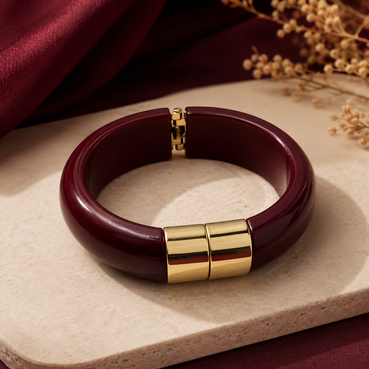 Burgundy Solid