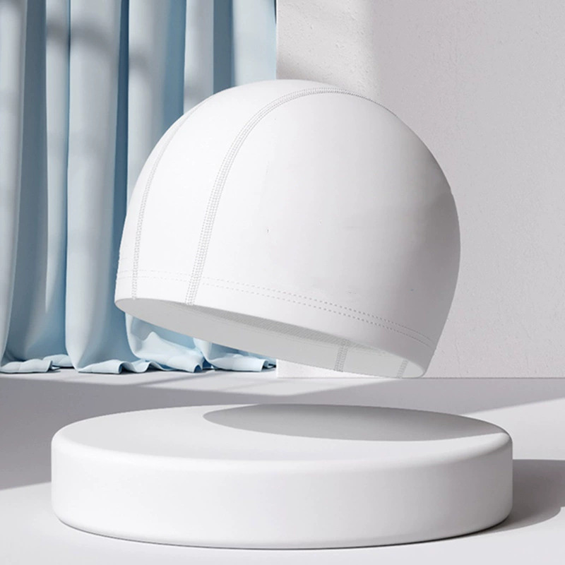 Chapeau pu blanc pour enfants