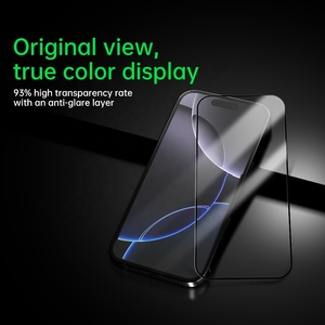 Tam kapsama çift güçlü 0.3mm ekran koruyucu 16 artı 16 Pro Max için kolay kutu ile - Product Image 5