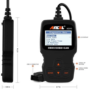 OBD2 Auto <strong>Code</strong> Reader Scanner OBDII <strong>Code</strong> Reader OBD Car Diagnostic Tool - Product Image 5