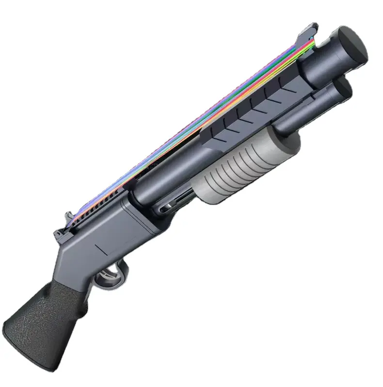 8700 Novo Produto Rubber Band Gun para Jogo de Tiro para Adultos e Crianças Toy Gun Rubber band Gatling toy