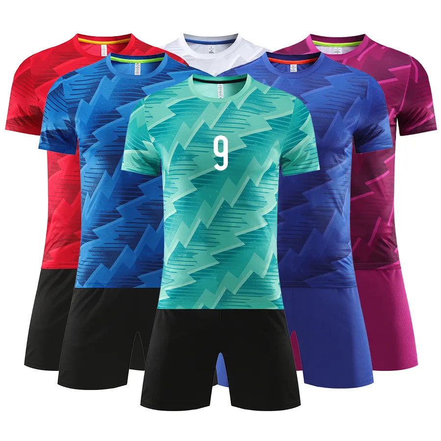 Nuevo 2023 personalizado Jersey calidad tailandés fútbol Jersey hombres fútbol uniforme conjunto equipo fútbol Jersey ropa de fútbol