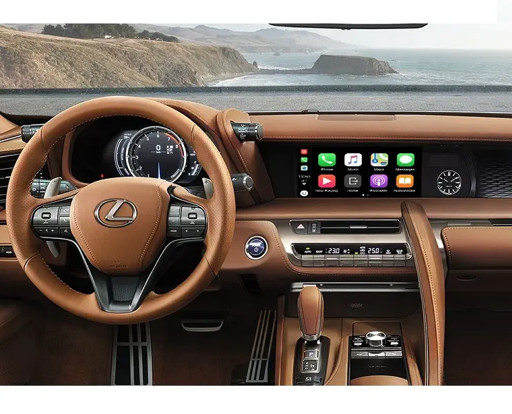 Compatible 2014-2019 Lexus Nx/es/ux/is/ct/rx/gs/lx/lc/rc module de liaison sans fil Carplay Android Auto Mirror