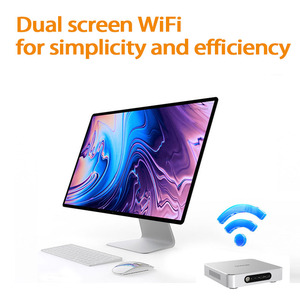 Mini computadora mini host i5/i7 pantalla independiente escritorio montaje de gama alta Oficina portátil mini PC computadora de control industrial - Product Image 5
