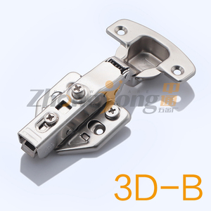 3D mềm đóng bản lề có thể điều chỉnh giấu bản lề đồ nội thất phần cứng sắt mềm đóng tủ bếp thủy lực bản lề - Product Image 6