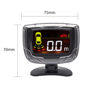 Conjunto de Sensor de aparcamiento para coche, pantalla LCD, alarma, 4 sensores de Radar, Monitor de Radar de marcha atrás, sistema Detector, sistema de cable - Product Image 3