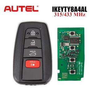 KM100 KM100E IM508 IM608 PRO ile kullanılan AUTEL IKEYTY8A4AL 4 düğmeler 315/433 MHz akıllı anahtar - Product Image 2