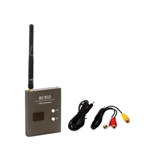 RC832视频接收器FPV 5.8G 40CH模拟信号无线AV VRX无人机发射器VTX四轴飞行器 - Product Image 1