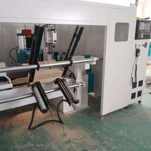 Centro de torno de madera CNC multifuncional de alimentación automática, 4 ejes de TJ-1220 para patas de mesa curvada, etc. - Product Image 3