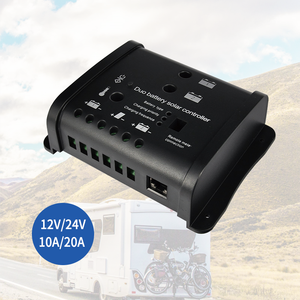 Контроллеры солнечных батарей MJOO PWM 12 В/10 А с одним входом напряжения, двойное выходное напряжение, трехступенчатая технология PWMCHARGING - Product Image 6