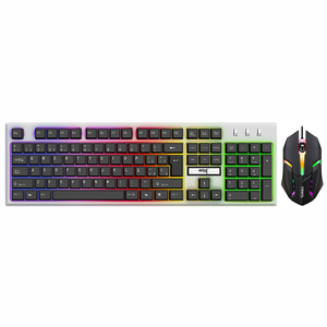 <strong>Custom</strong> Spanish 104 Keys Gaming <strong>Keyboard</strong> <strong>Mouse</strong> <strong>Combo</strong> Ergonomic LED Backlit Wired <strong>Keyboard</strong> &amp; <strong>Mouse</strong> <strong>Combo</strong> for Desktop - Product Image 1