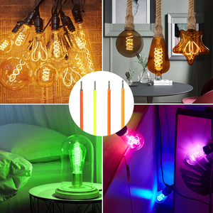 Renkli tedavi ışık kaynağı özel 3V 12V 24V 38mm 60mm Cob Filament <span class=keywords><strong>LED</strong></span> ampul enerji tasarrufu yüksek CRI noel Flex FPC <span class=keywords><strong>LED</strong></span> - Product Image 5