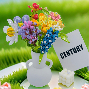 QS Low Price Kids DIY Assembly Flower Blocks Set <strong>Toys</strong> 4 Style Plastic 8 in 1 3D <strong>Bloom</strong> Building Block <strong>Toys</strong> for Children Gift - Product Image 5