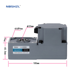 Hiệu suất cao 24V-220V Điện BLDC không chổi than DC bánh răng điều khiển tốc độ động cơ quạt mặt bích gắn nhỏ giọt-bằng chứng 3000 rpm thuyền - Product Image 4