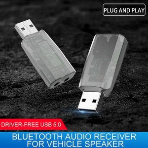 PIX-LINK Audio MP3 Wireless BT Car Kit adattatore MIC TF Card AUX USB Bluetooths ricevitore - Product Image 2