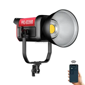 GVM Official PRO SD200B luce LED per riprese Video 2800-6800K fotografia di luce telecomando di illuminazione a uscita continua - Product Image 3
