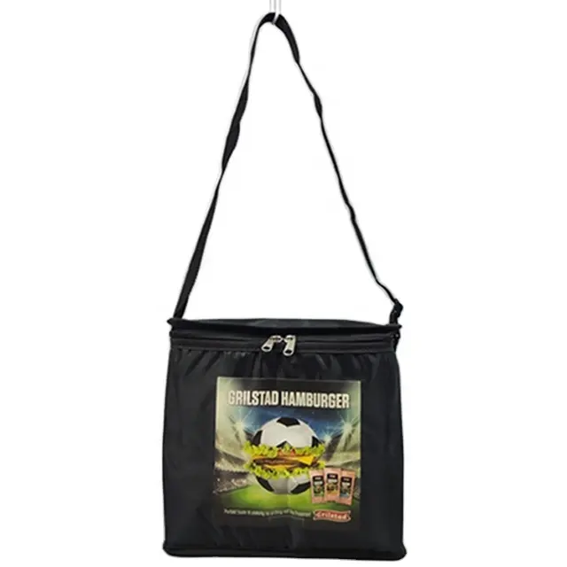 कूलर बैग के साथ Detachable और समायोज्य कंधे छोटे ढोना कूलर अछूता खाद्य बैग काले बड़े अछूता कूलर सूखी बैग